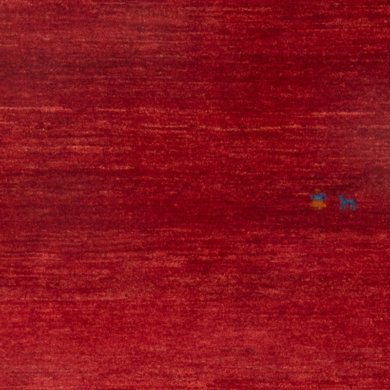 Gabbeh-tæppe - Persisk - 147 x 101 cm - mørkerød