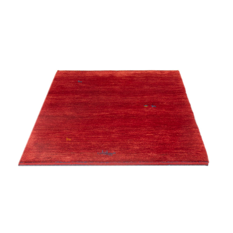 Gabbeh-tæppe - Persisk - 147 x 101 cm - mørkerød