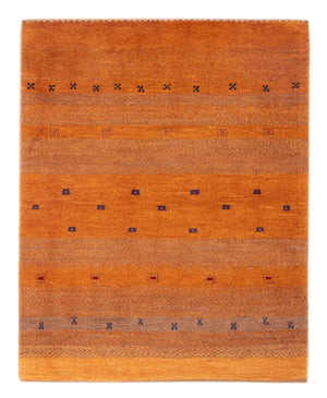 Gabbeh-tæppe - Persisk - 145 x 100 cm - terrakotta