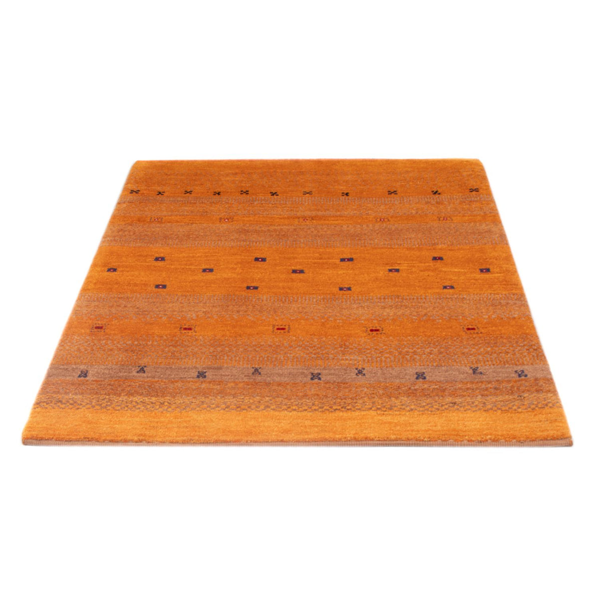 Gabbeh-tæppe - Persisk - 145 x 100 cm - terrakotta