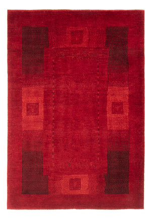 Gabbeh-tæppe - Persisk - 180 x 127 cm - mørkerød
