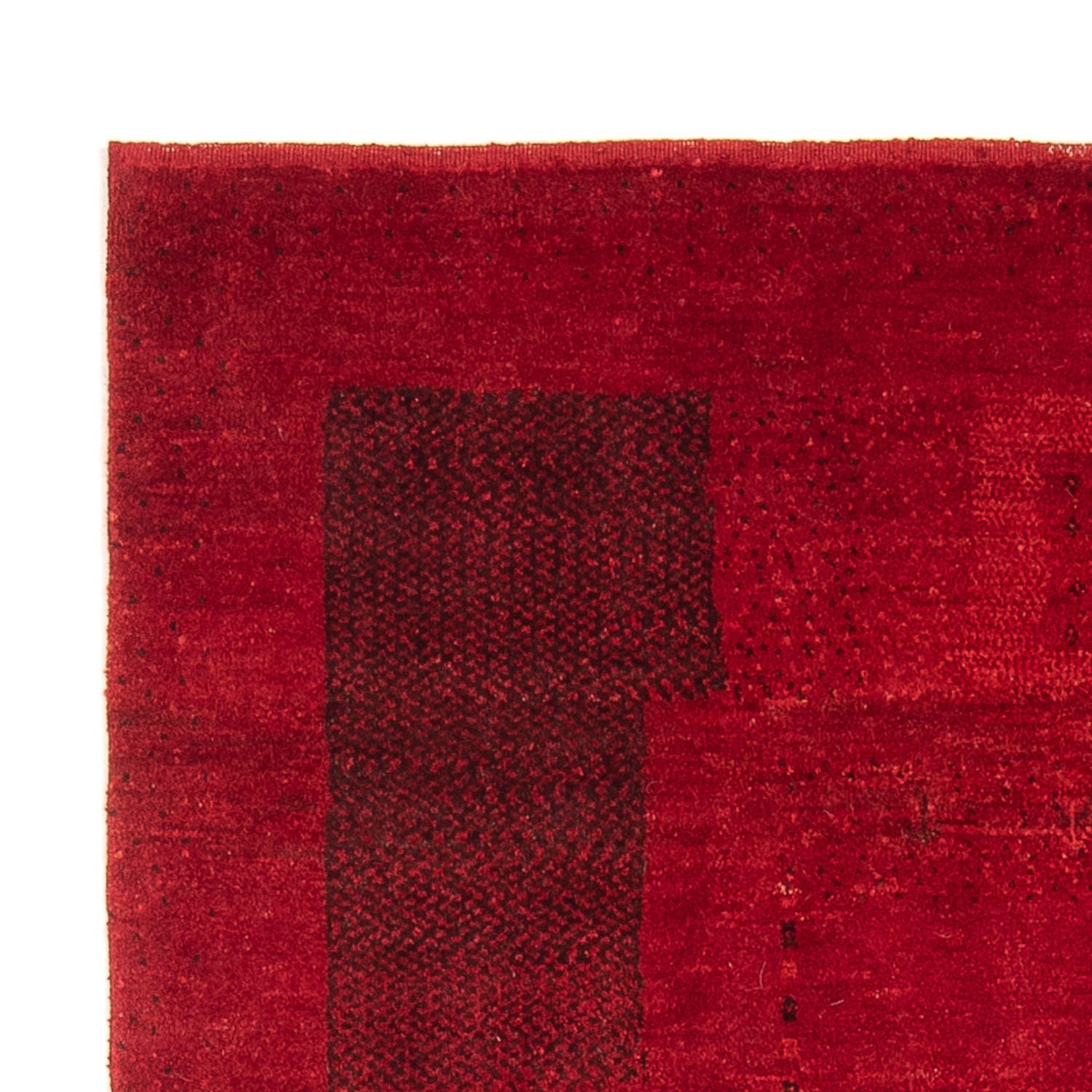 Gabbeh-tæppe - Persisk - 180 x 127 cm - mørkerød