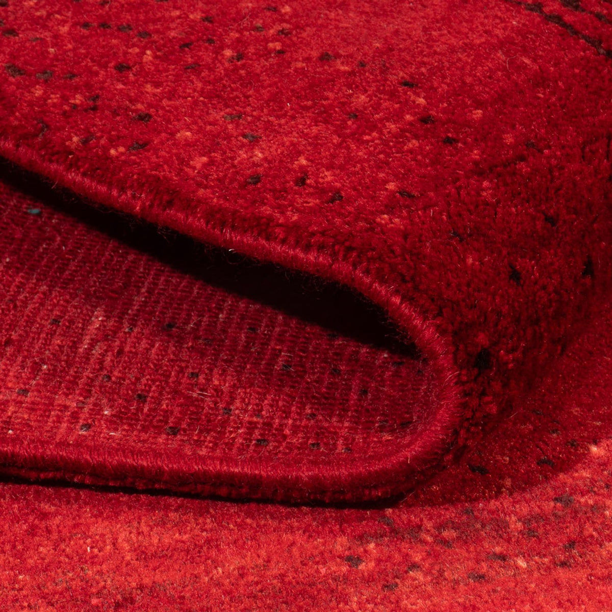 Gabbeh-tæppe - Persisk - 180 x 127 cm - mørkerød