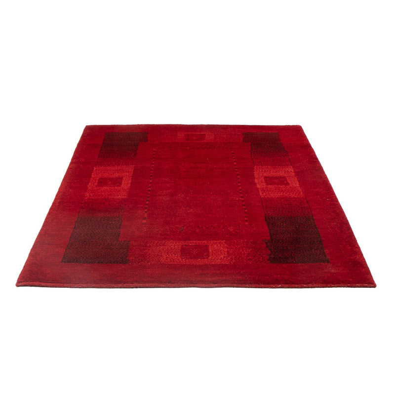 Gabbeh-tæppe - Persisk - 180 x 127 cm - mørkerød