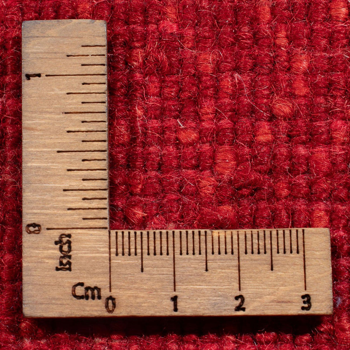 Gabbeh-tæppe - Persisk - 180 x 127 cm - mørkerød