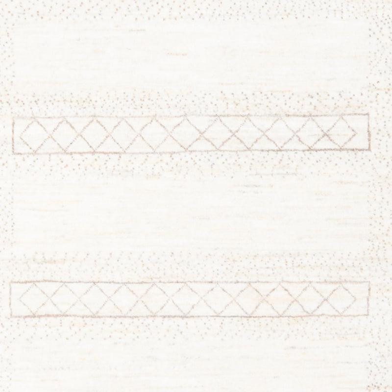 Gabbeh-tæppe - Persisk - 180 x 120 cm - hvid