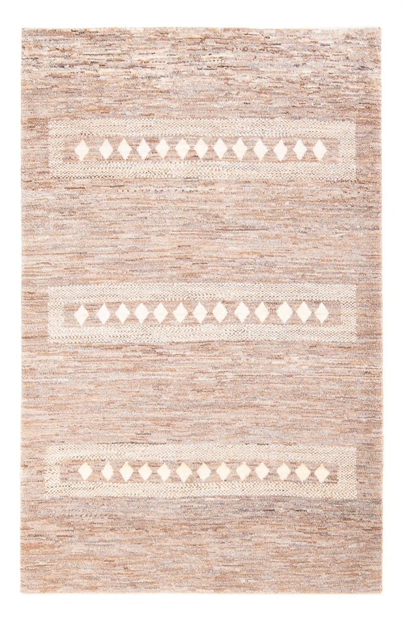 Gabbeh-tæppe - Persisk - 180 x 120 cm - mørk beige