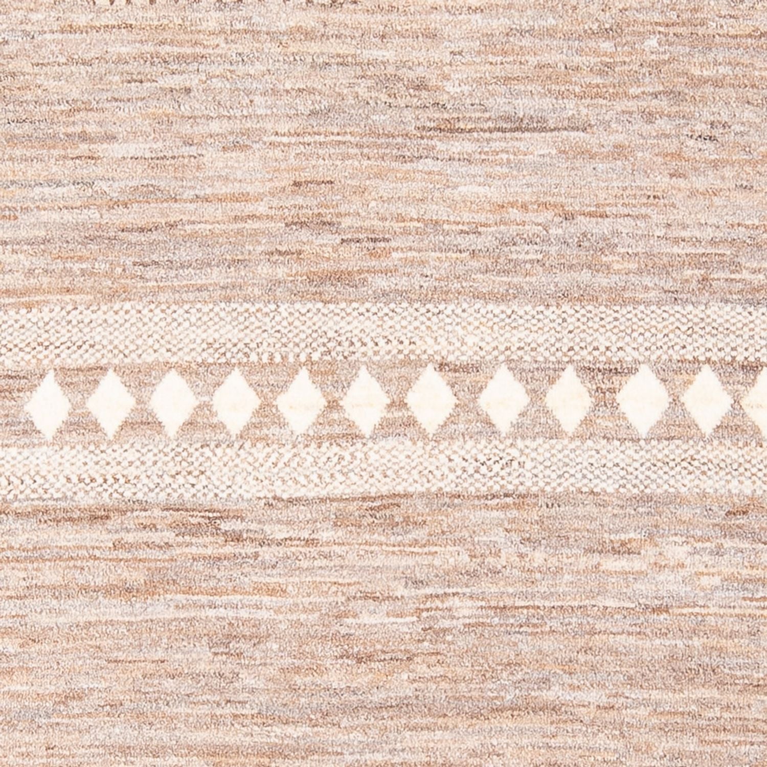 Gabbeh-tæppe - Persisk - 180 x 120 cm - mørk beige