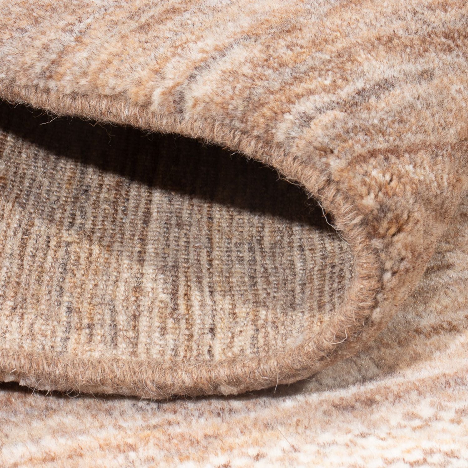 Gabbeh-tæppe - Persisk - 180 x 120 cm - mørk beige