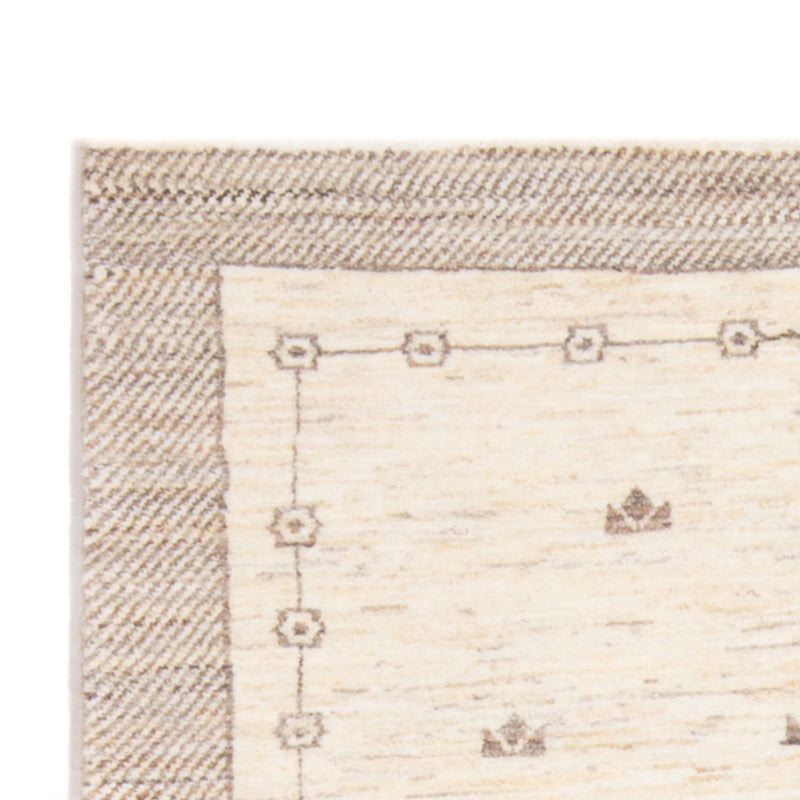 Gabbeh-tæppe - Persisk - 145 x 96 cm - lys beige