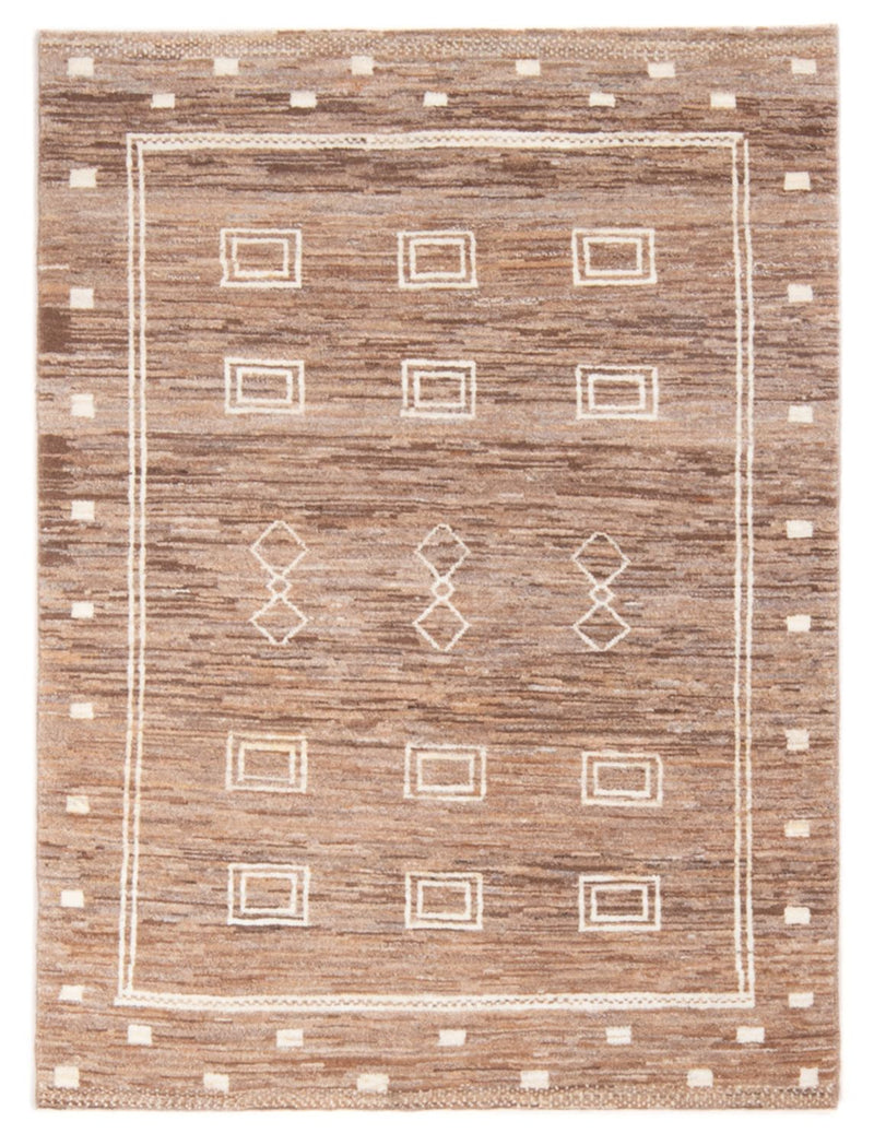 Gabbeh-tæppe - Persisk - 149 x 99 cm - brun