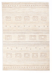 Gabbeh-tæppe - Persisk - 175 x 120 cm - lys beige