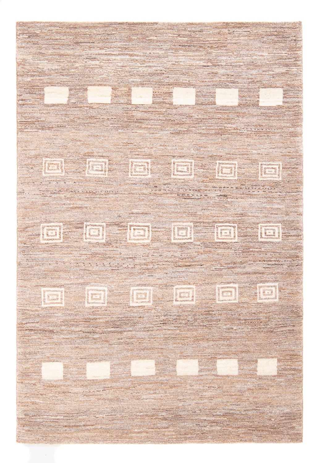 Gabbeh-tæppe - Persisk - 178 x 117 cm - mørk beige