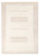 Gabbeh-tæppe - Persisk - 151 x 100 cm - lys beige