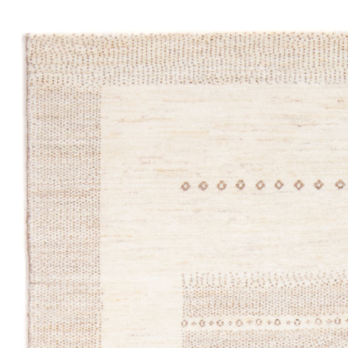 Gabbeh-tæppe - Persisk - 151 x 100 cm - lys beige