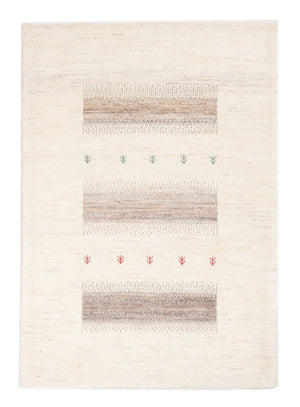 Gabbeh-tæppe - Persisk - 147 x 100 cm - lys beige