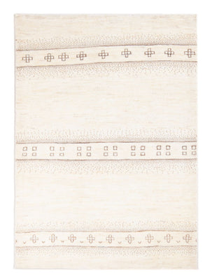 Gabbeh-tæppe - Persisk - 144 x 103 cm - lys beige