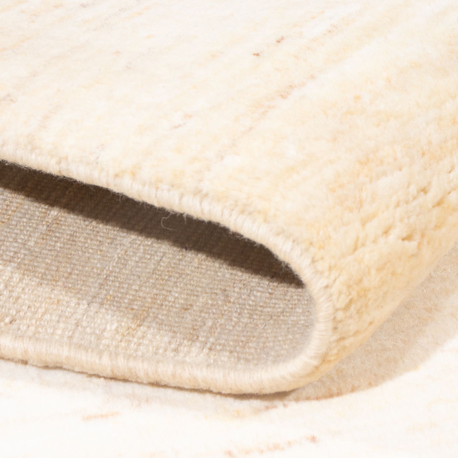Gabbeh-tæppe - Persisk - 173 x 117 cm - beige