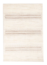 Gabbeh-tæppe - Persisk - 145 x 96 cm - lys beige