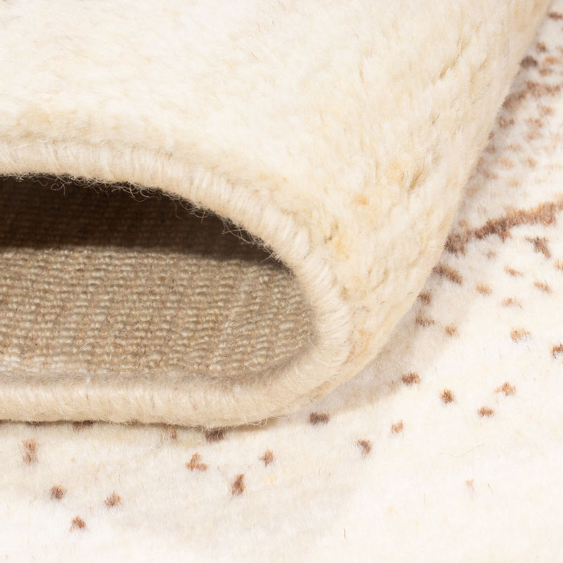 Gabbeh-tæppe - Persisk - 145 x 96 cm - lys beige