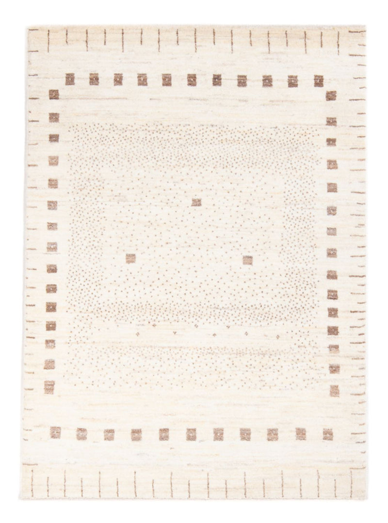 Gabbeh-tæppe - Persisk - 155 x 98 cm - lys beige