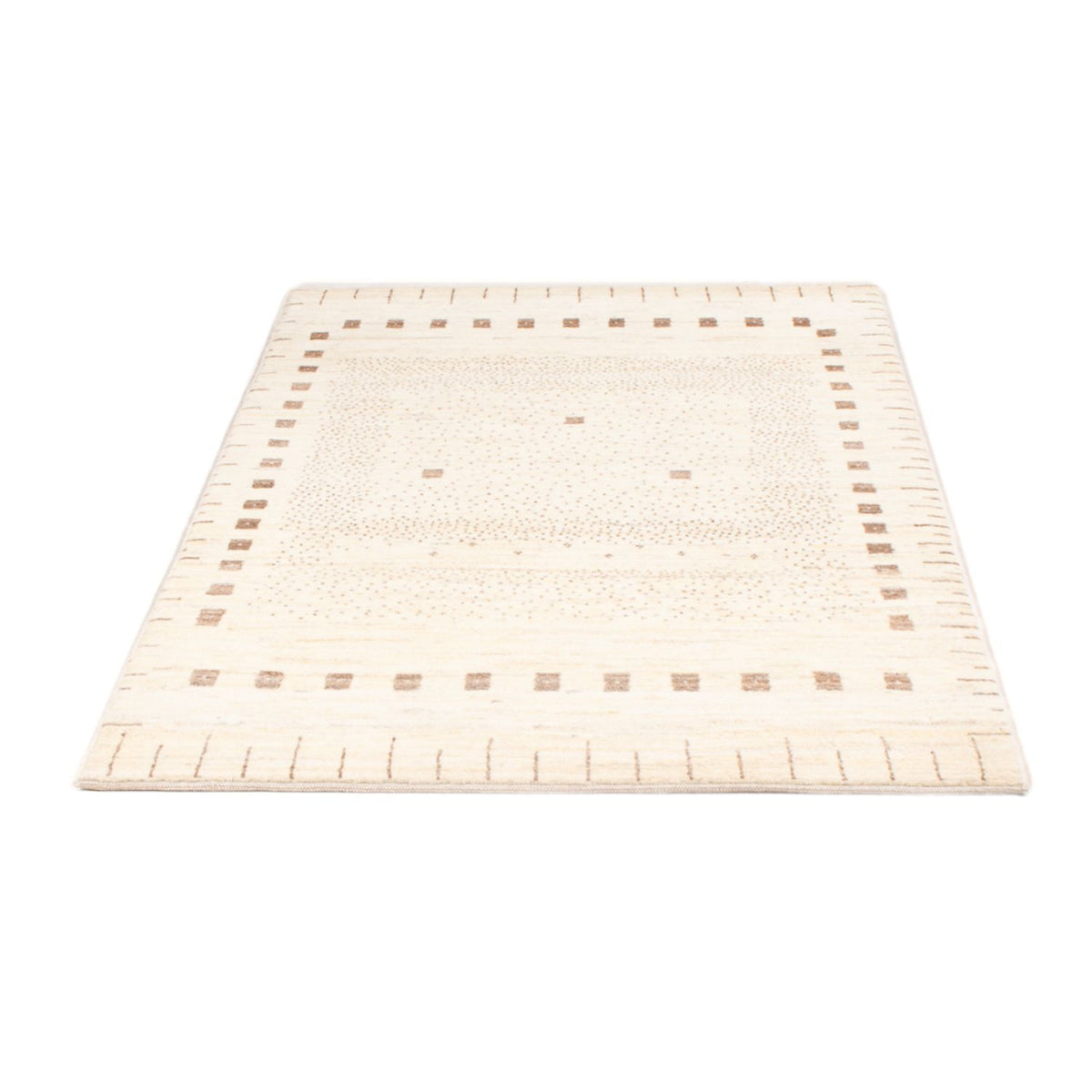 Gabbeh-tæppe - Persisk - 155 x 98 cm - lys beige