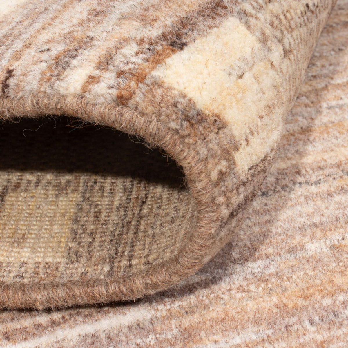 Gabbeh-tæppe - Persisk - 165 x 112 cm - brun