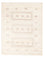 Gabbeh-tæppe - Persisk - 148 x 102 cm - lys beige