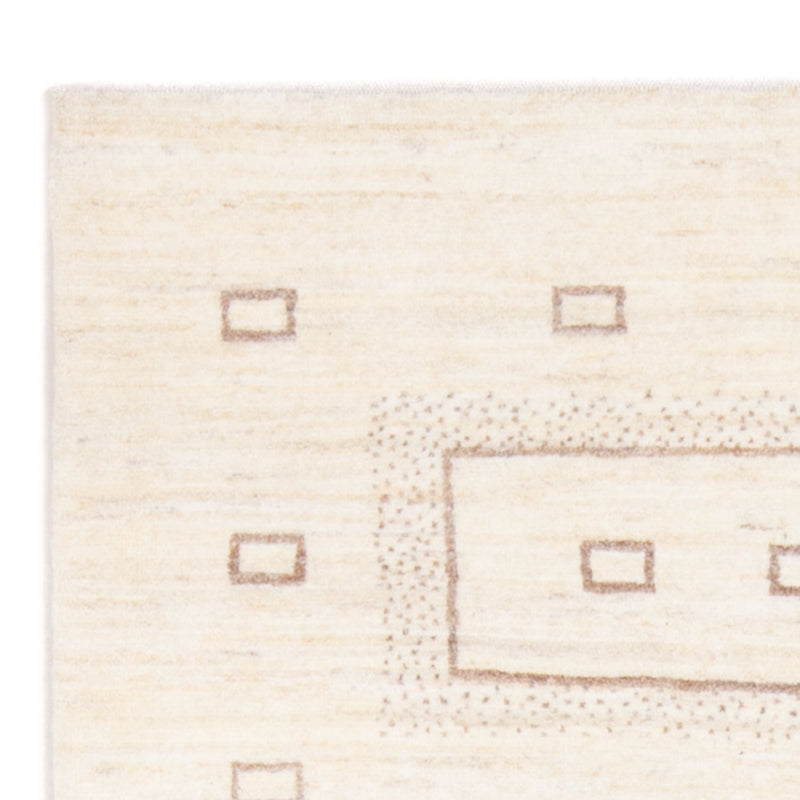 Gabbeh-tæppe - Persisk - 148 x 102 cm - lys beige