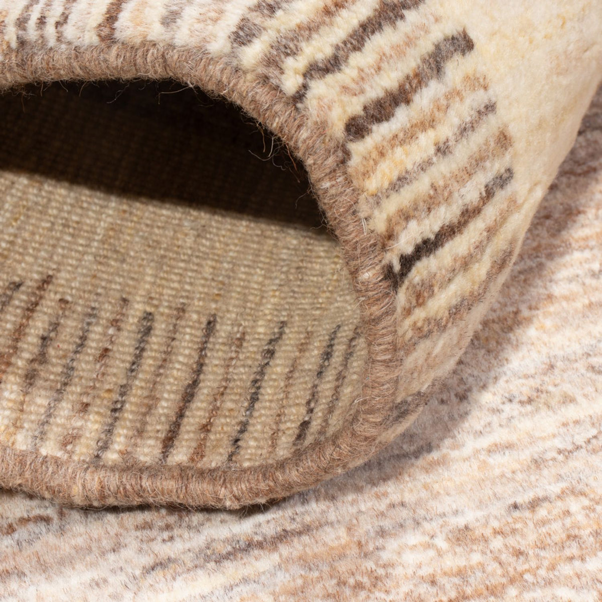 Gabbeh-tæppe - Persisk - 149 x 101 cm - lys brun