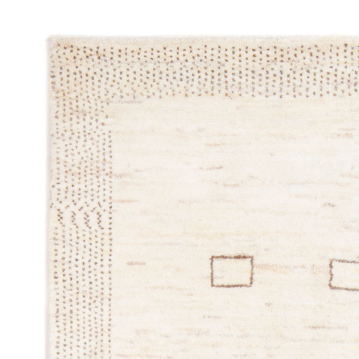Gabbeh-tæppe - Persisk - 157 x 95 cm - lys beige