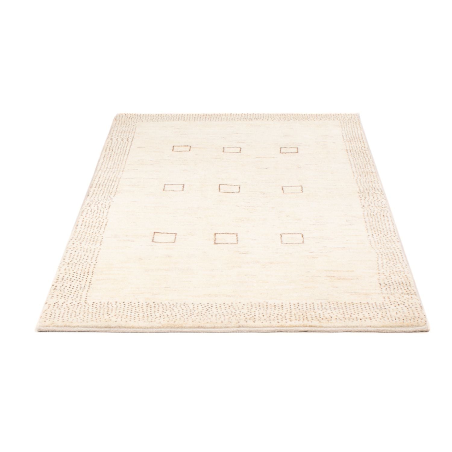 Gabbeh-tæppe - Persisk - 157 x 95 cm - lys beige