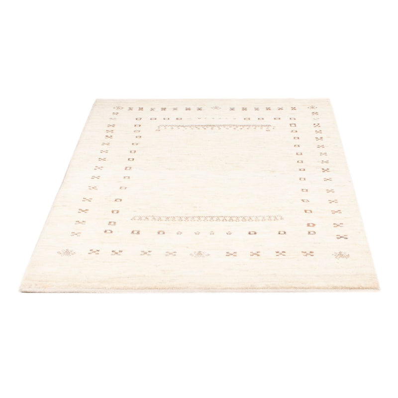 Gabbeh-tæppe - Persisk - 144 x 97 cm - lys beige