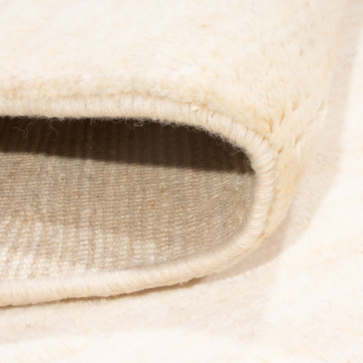 Gabbeh-tæppe - Persisk - 157 x 108 cm - lys beige