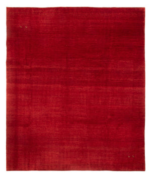 Gabbeh-tæppe - Persisk - 387 x 320 cm - rød