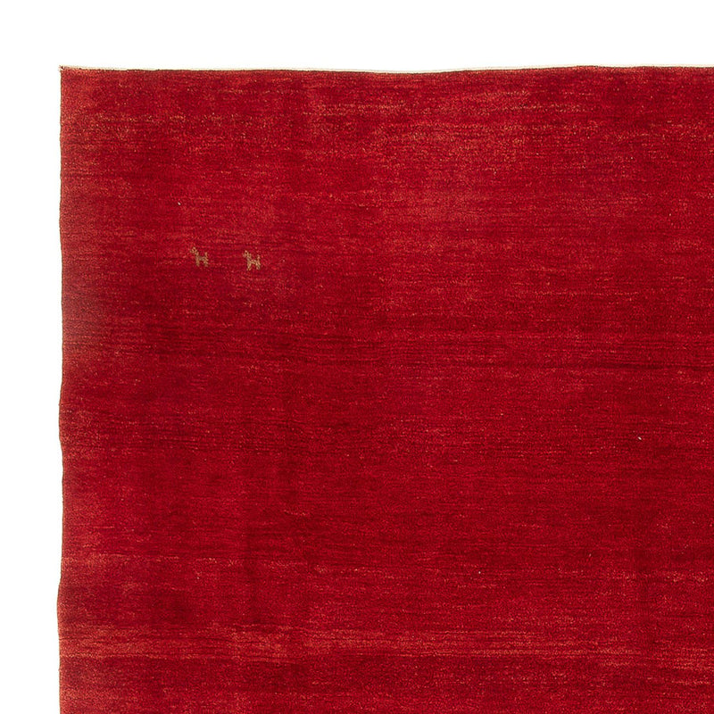 Gabbeh-tæppe - Persisk - 387 x 320 cm - rød