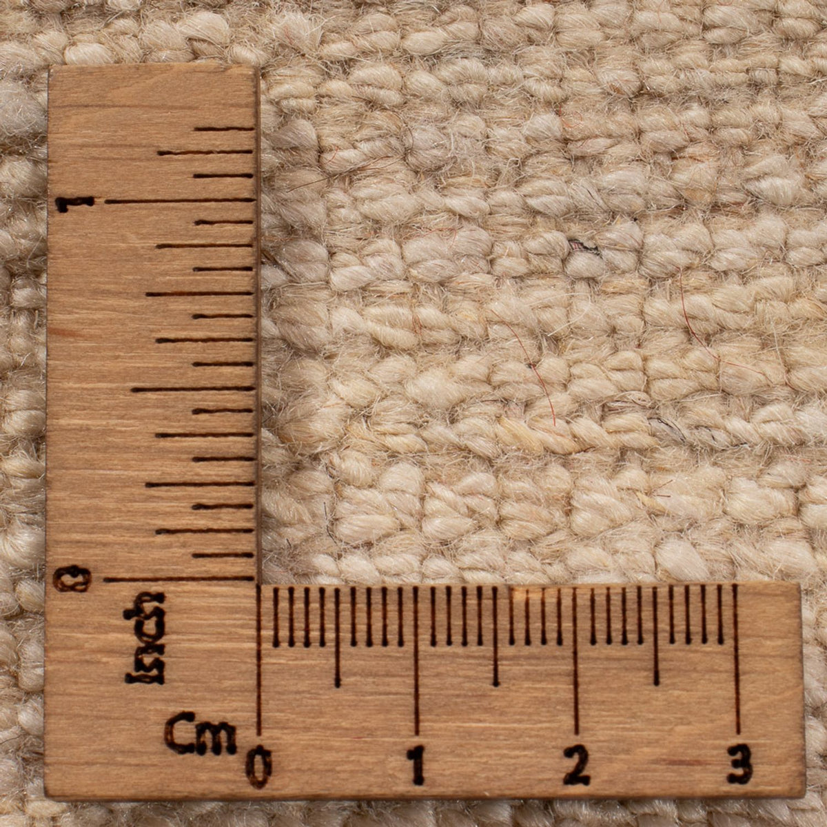 Gabbeh-tæppe - Persisk - 282 x 248 cm - lys beige