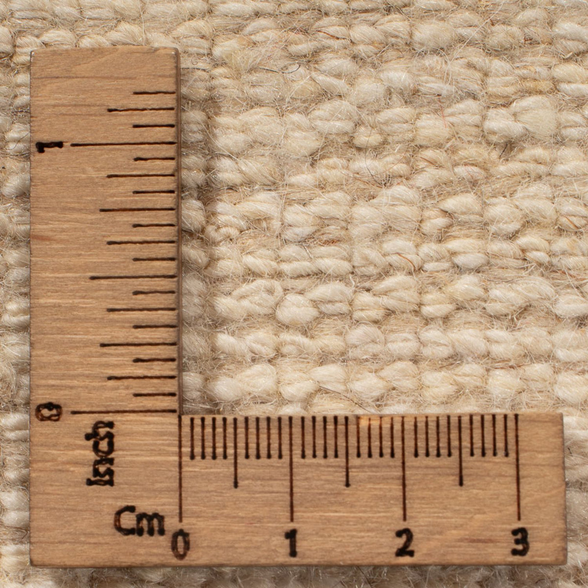 Gabbeh-tæppe - Persisk - 244 x 167 cm - lys beige