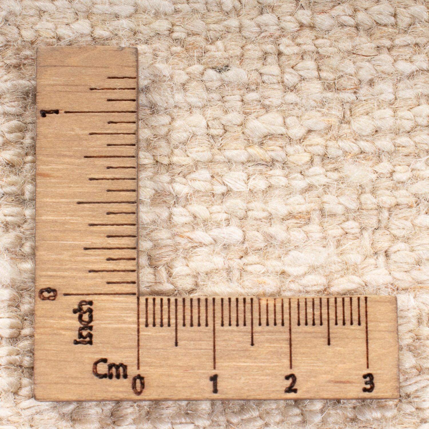 Gabbeh-tæppe - Persisk - 195 x 152 cm - lys beige