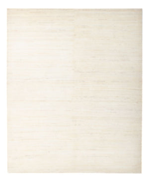 Gabbeh-tæppe - Persisk - 193 x 152 cm - lys beige