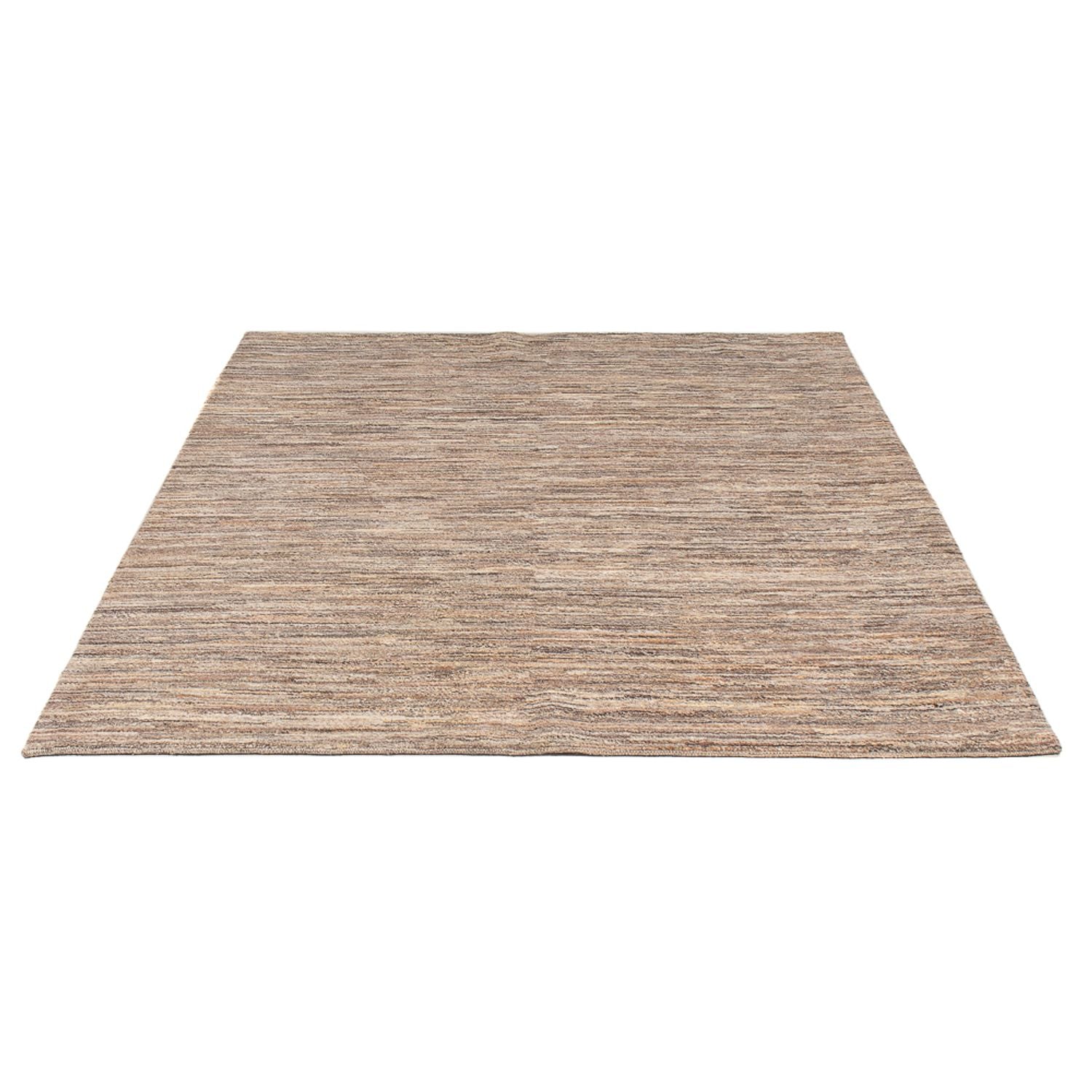 Gabbeh-tæppe - Persisk - 192 x 156 cm - mørk beige