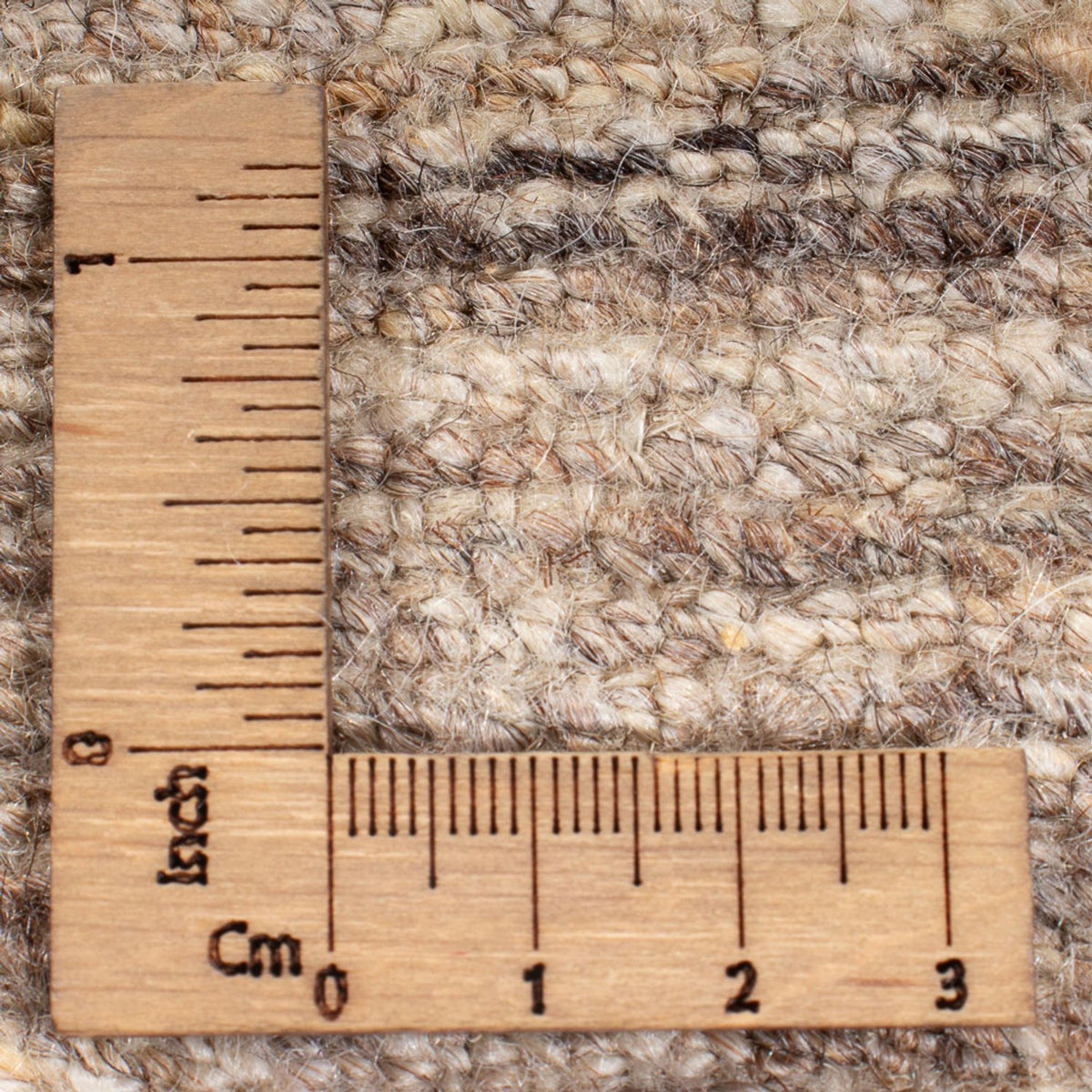 Gabbeh-tæppe - Persisk - 192 x 156 cm - mørk beige