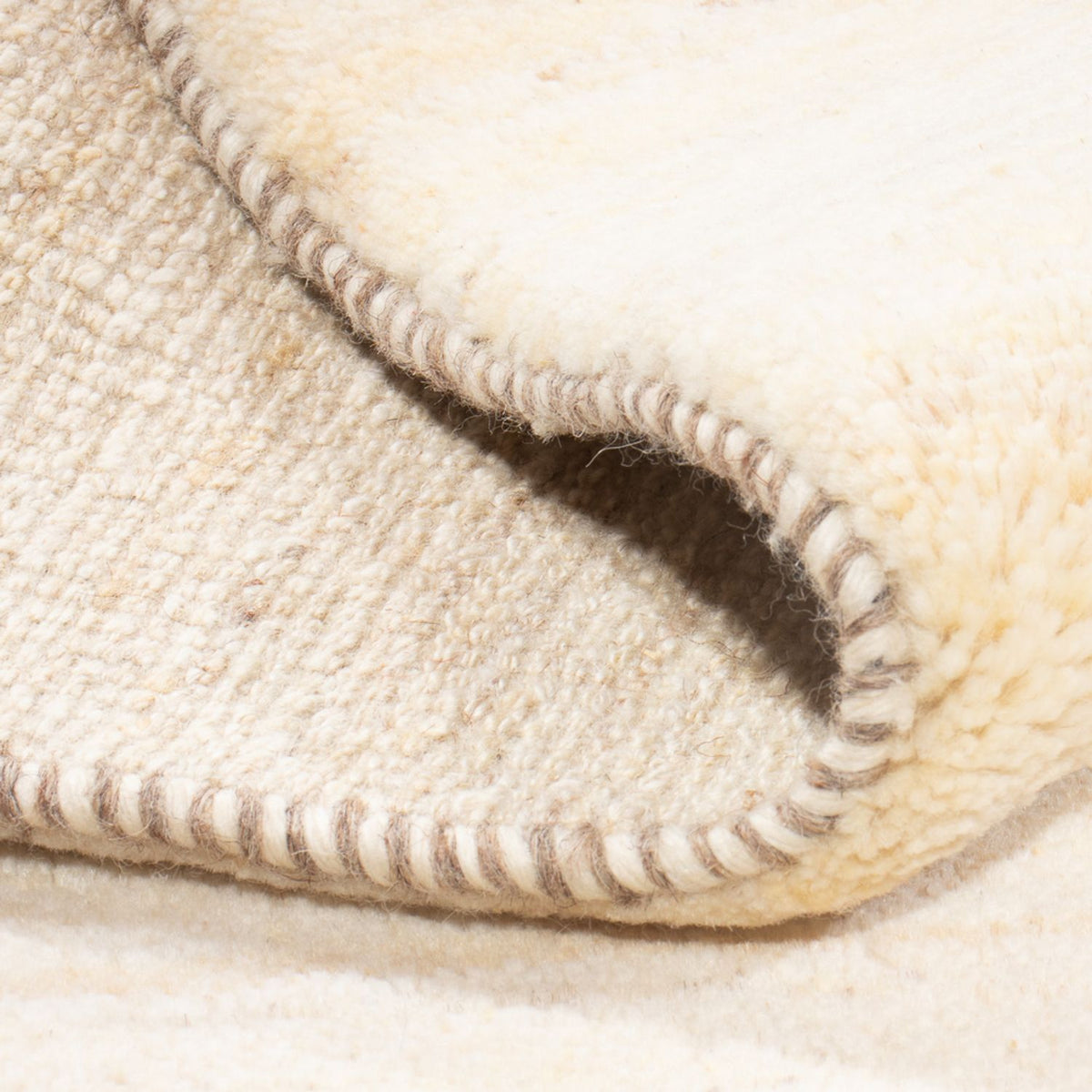 Gabbeh-tæppe - Persisk - 97 x 60 cm - beige