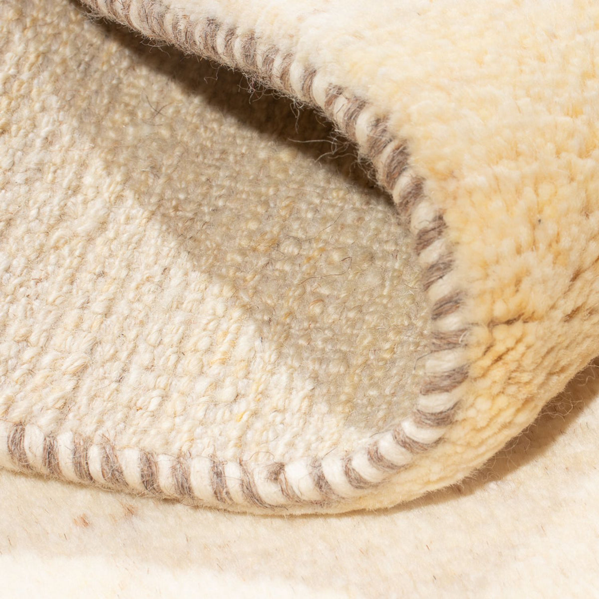 Gabbeh-tæppe - Persisk - 97 x 59 cm - beige