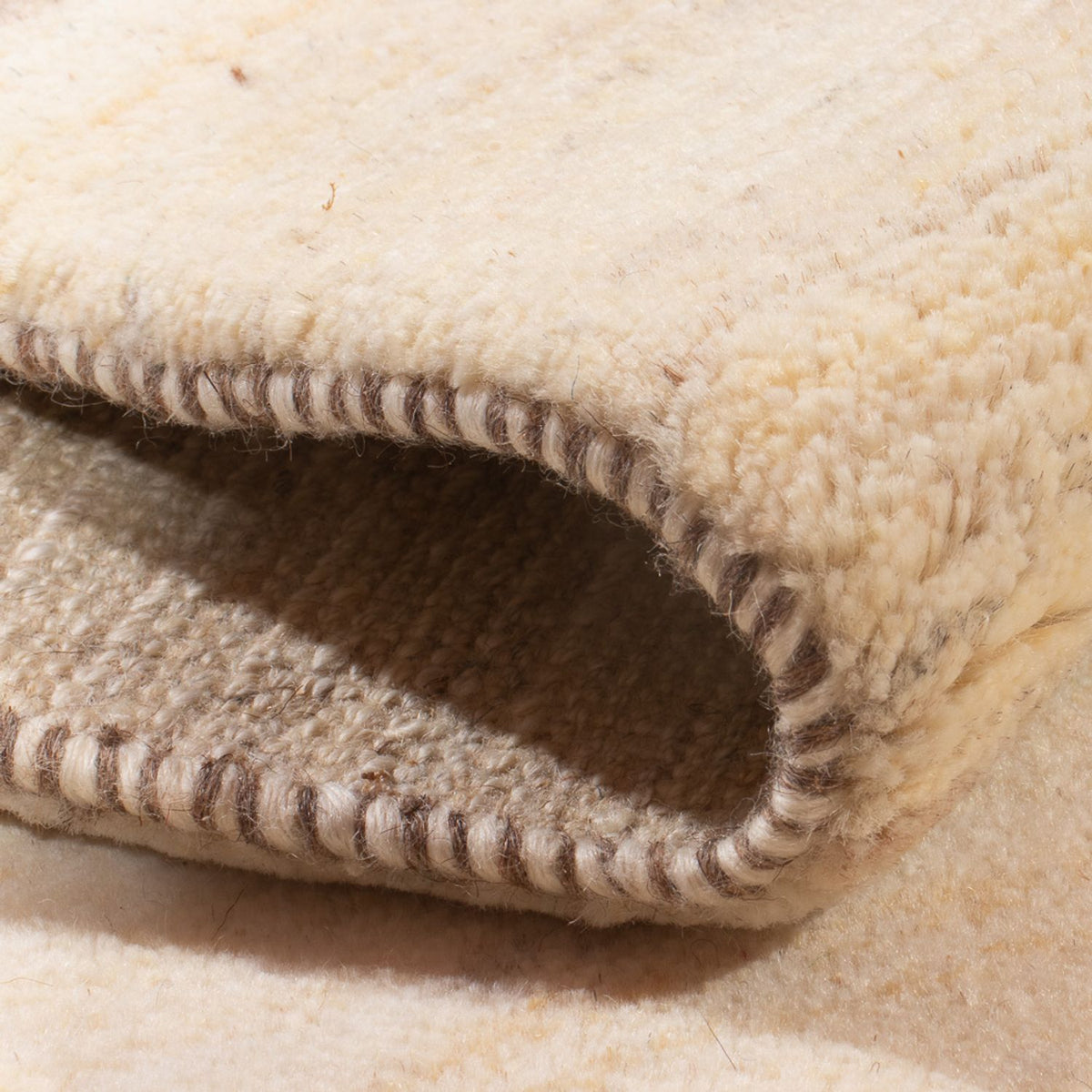 Gabbeh-tæppe - Persisk - 90 x 54 cm - beige