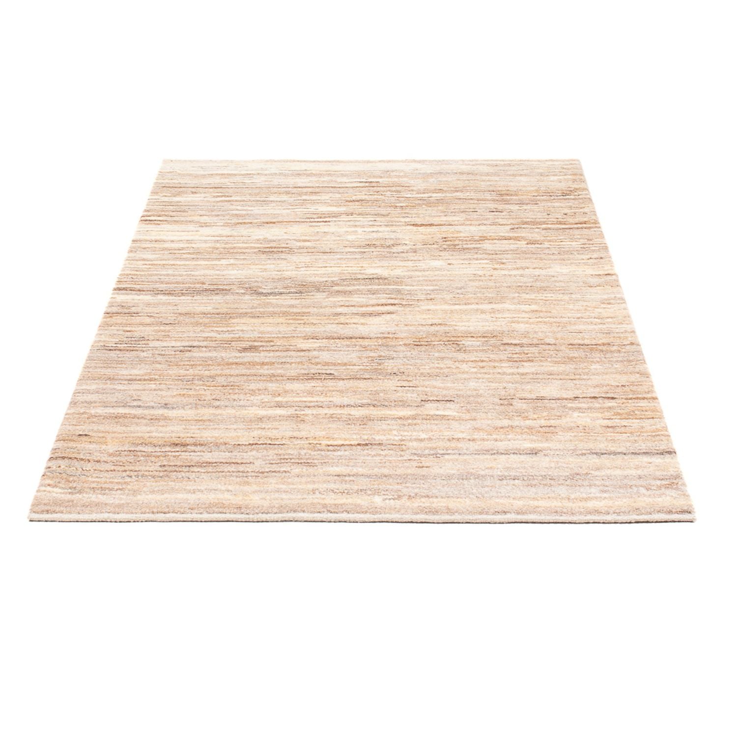 Gabbeh-tæppe - Persisk - 136 x 97 cm - mørk beige