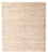 Gabbeh-tæppe - Persisk firkantet  - 184 x 158 cm - lys beige