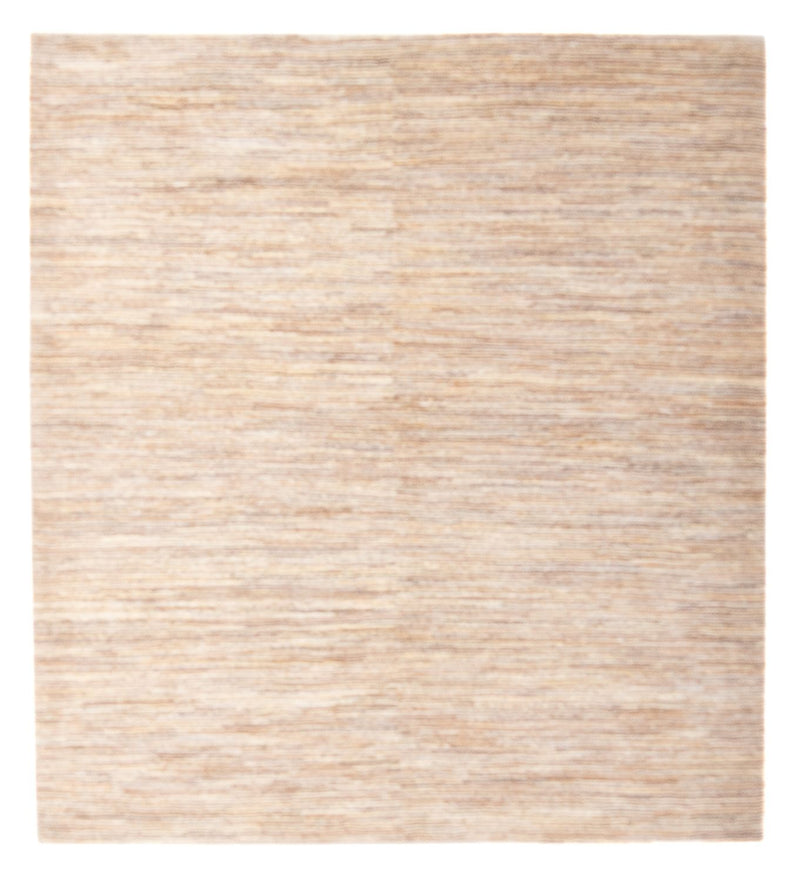 Gabbeh-tæppe - Persisk firkantet  - 184 x 158 cm - lys beige