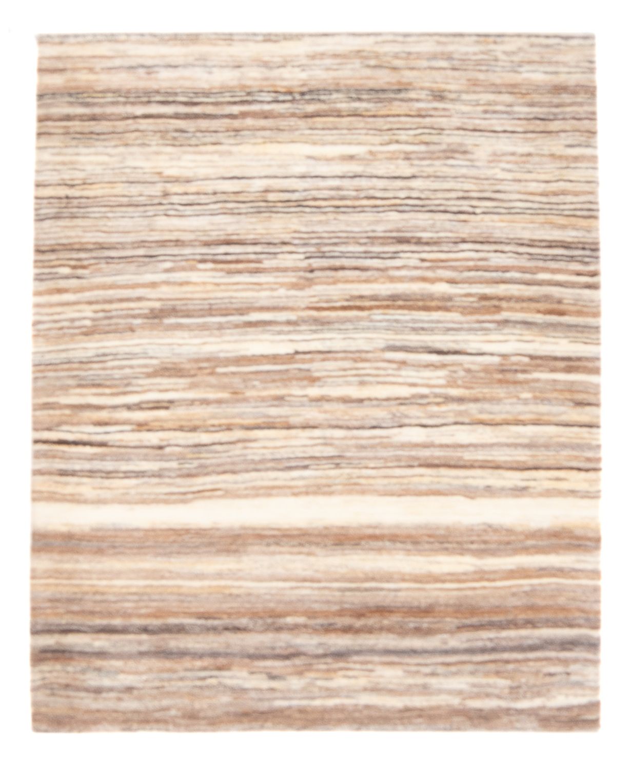 Gabbeh-tæppe - Persisk - 146 x 106 cm - mørk beige