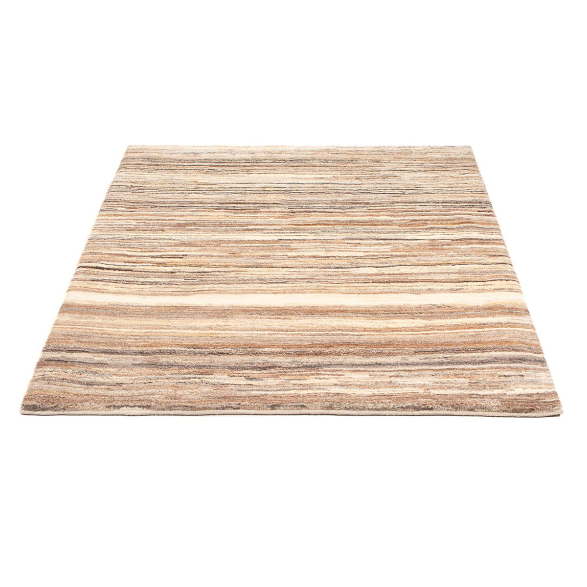 Gabbeh-tæppe - Persisk - 146 x 106 cm - mørk beige